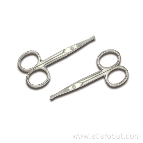 High Quality Sharp Tip Nail Scissors Durable Precise Mirror Polishing Beauty Trimming Care Beard Eyebrow Tool